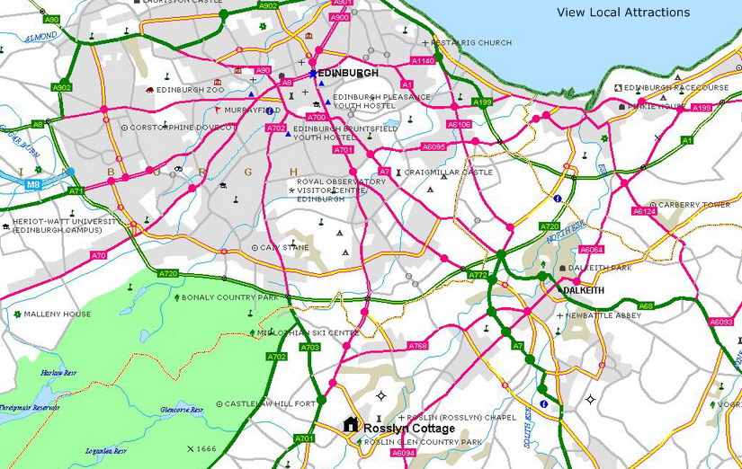 Maptitude Rosslyn Map 825